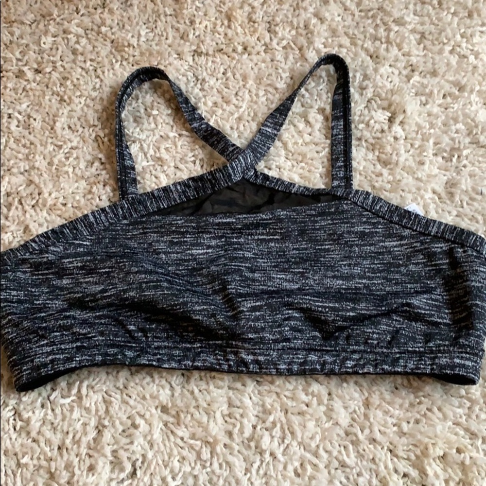 Victoria Secret sports bra.